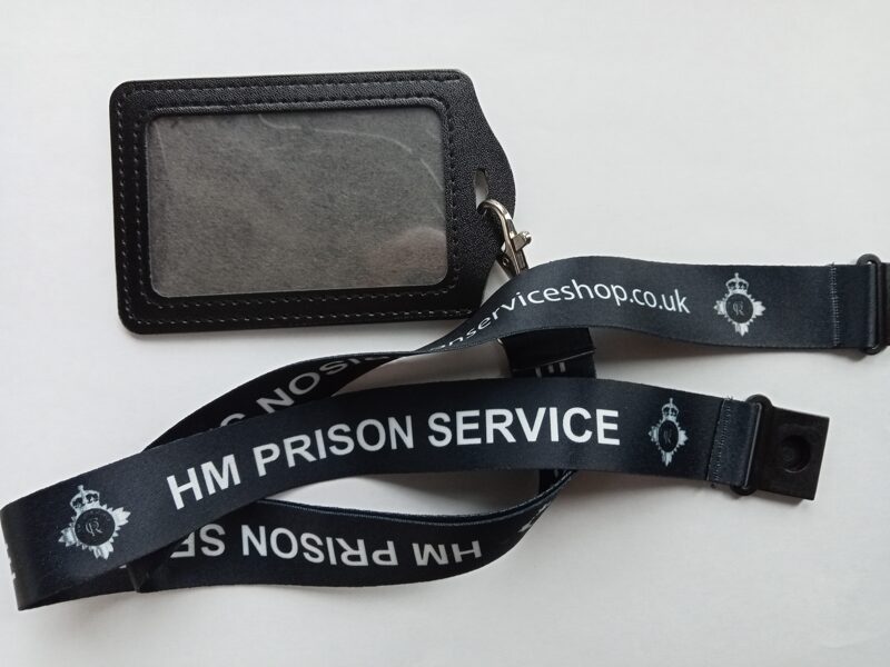 HMP Prison Officer ID Holder / Lanyard