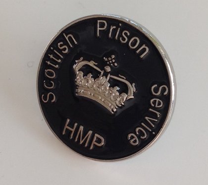 Scottish Prison Service Officer Pin Badge